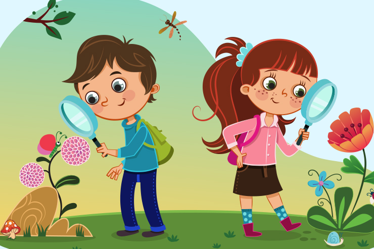 Garden visit Garden visit- summer educational activities for preschoolers.