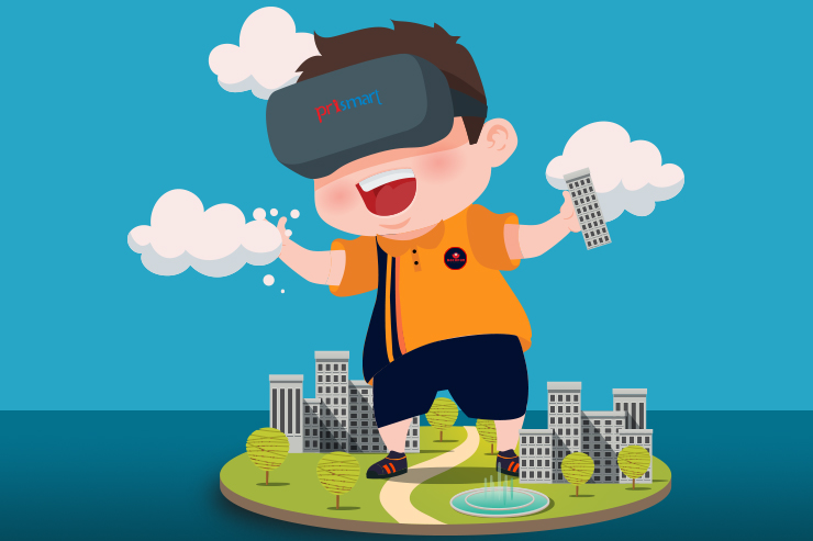 enlarge the knowledge area for VR