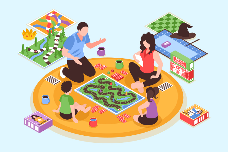 Family board games Family board games- summer educational activities for preschoolers.