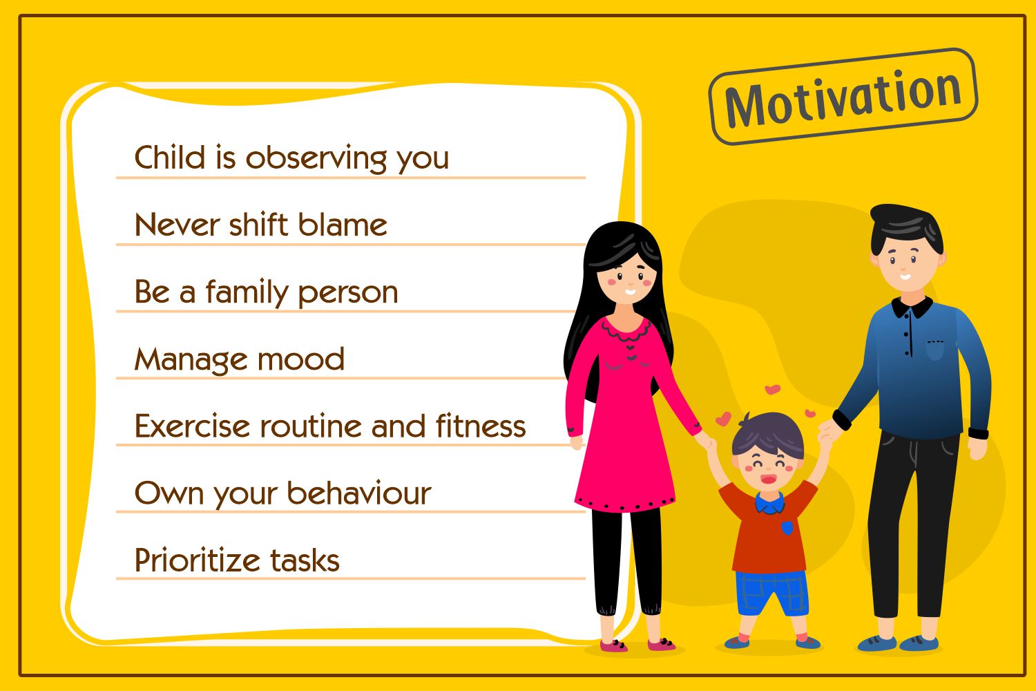 Motivational Things to do by Parents